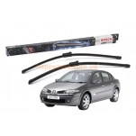 Комплект двірників на Renault Megane 2 2006-2009 — Bosch AeroTwin